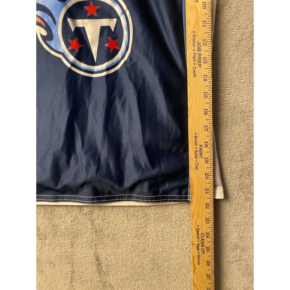 NFL Tennessee Titans Reversible Flag Football Jersey Youth Large Blue White